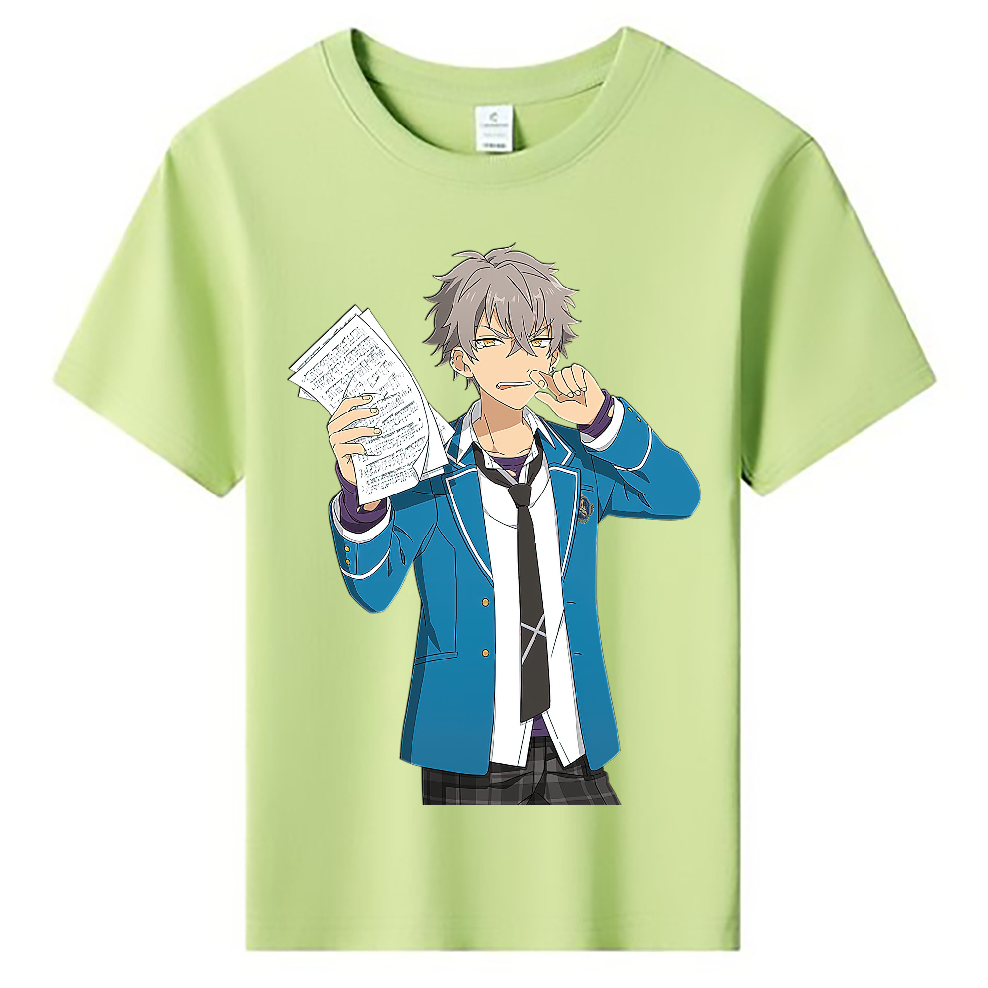 （画像用） あんさんぶるスターズ! Ensemble Stars 綿100％キッズTシャツ（フロントプリント）